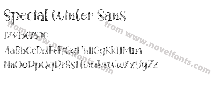 Special Winter SansPreview