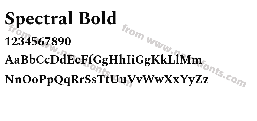 Spectral BoldPreview
