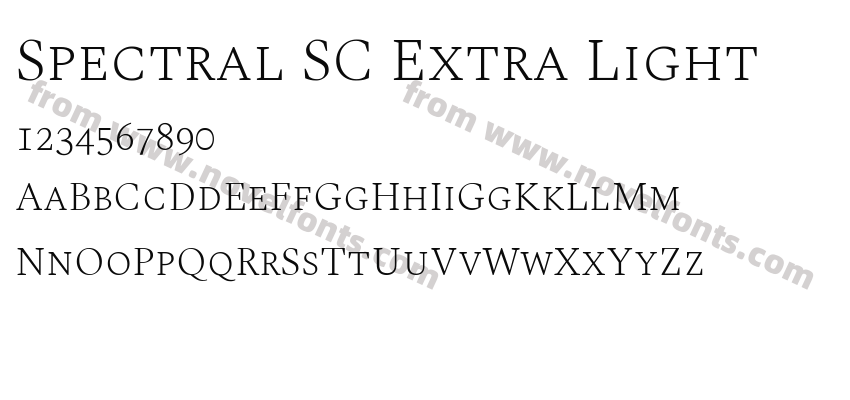 Spectral SC Extra LightPreview
