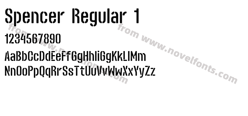 Spencer Regular(1)Preview