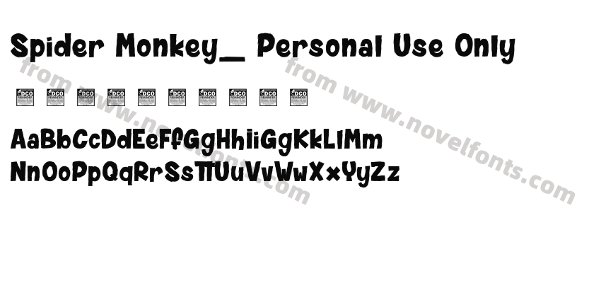 Spider Monkey_ Personal Use OnlyPreview