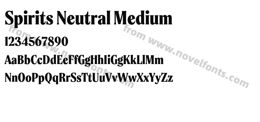 Spirits Neutral MediumPreview