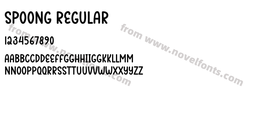 Spoong RegularPreview