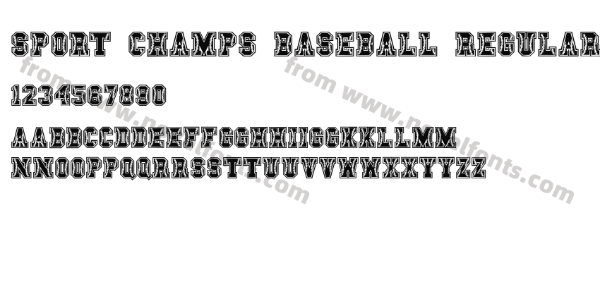 Sport Champs Baseball RegularPreview