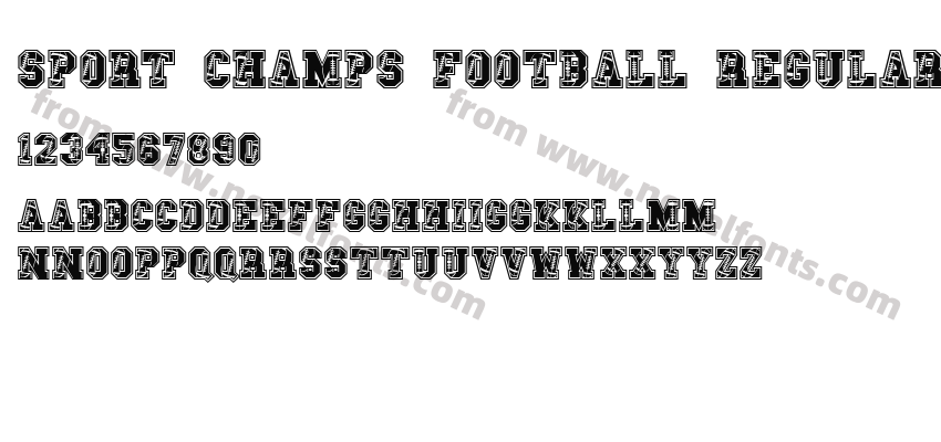 Sport Champs Football RegularPreview