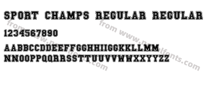 Sport Champs Regular RegularPreview