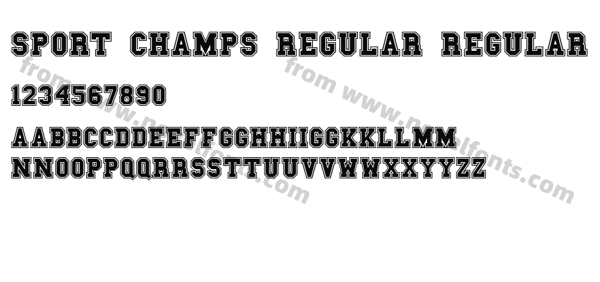 Sport Champs Regular RegularPreview