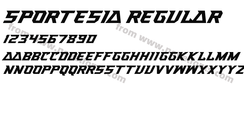 Sportesia RegularPreview