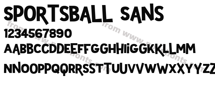 Sportsball SansPreview