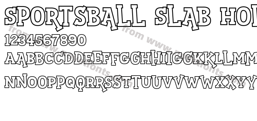 Sportsball Slab HollowPreview