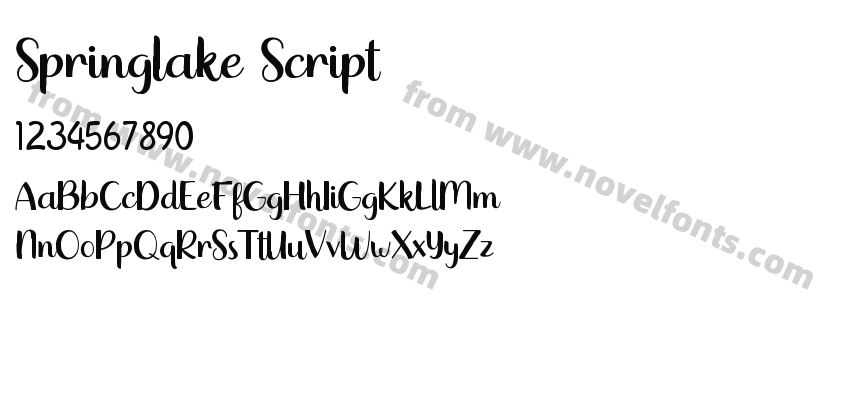 Springlake ScriptPreview