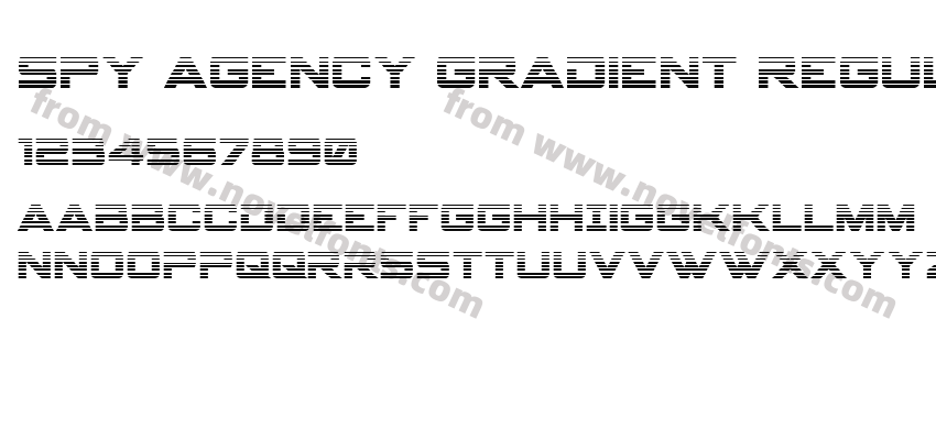 Spy Agency Gradient RegularPreview