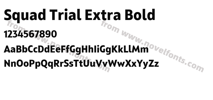 Squad Trial Extra BoldPreview