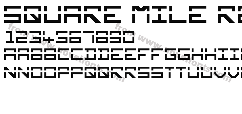 Square Mile RegularPreview