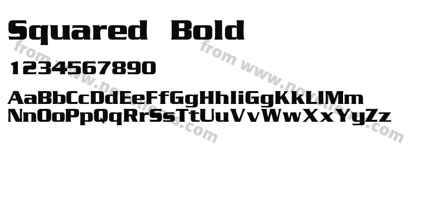 Squared BoldPreview