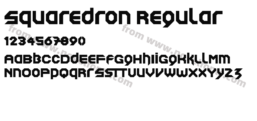 Squaredron RegularPreview