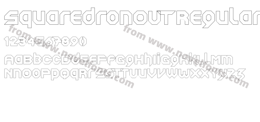 SquaredronOUT RegularPreview