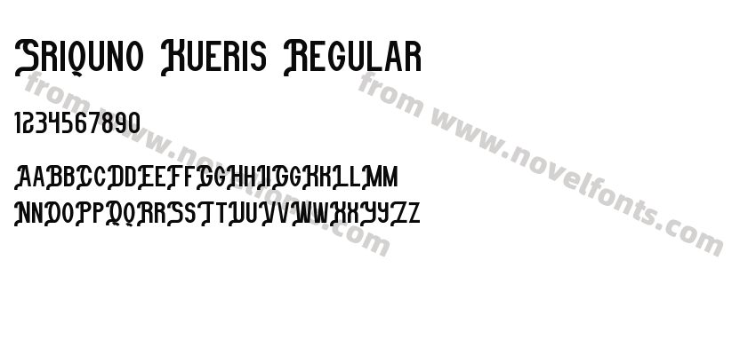 Sriquno Kueris RegularPreview