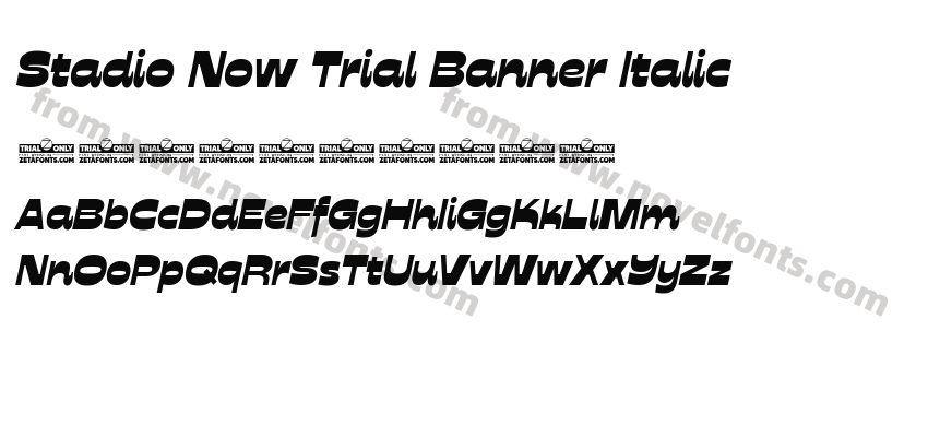 Stadio Now Trial Banner ItalicPreview