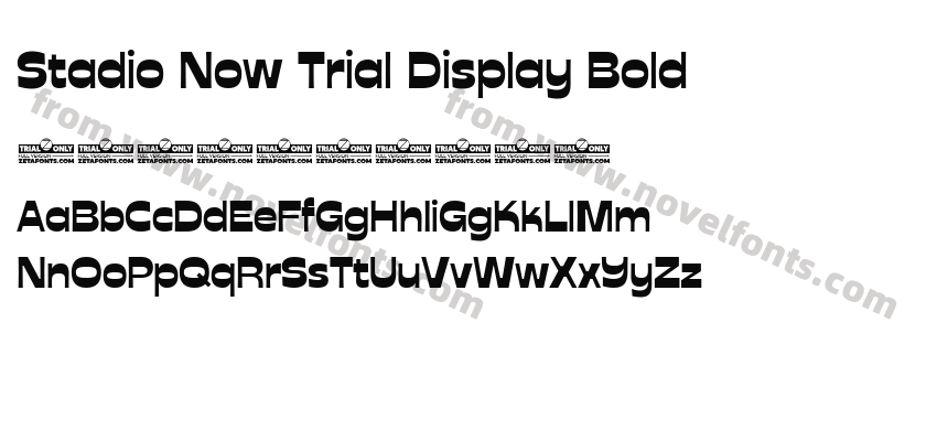 Stadio Now Trial Display BoldPreview