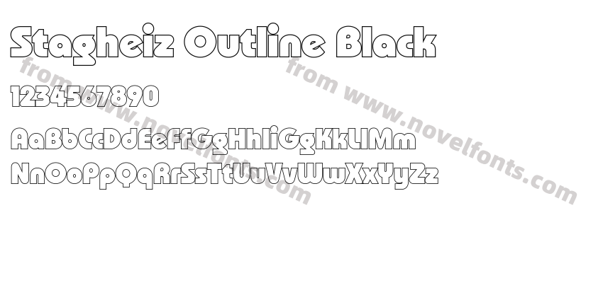 Stagheiz Outline BlackPreview