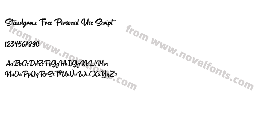 Standgrow Free Personal Use ScriptPreview
