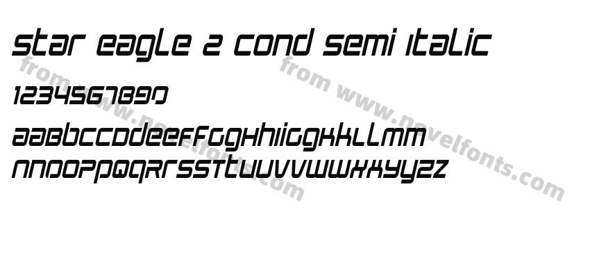 Star Eagle 2 Cond Semi ItalicPreview