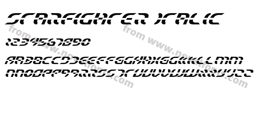 Starfighter ItalicPreview