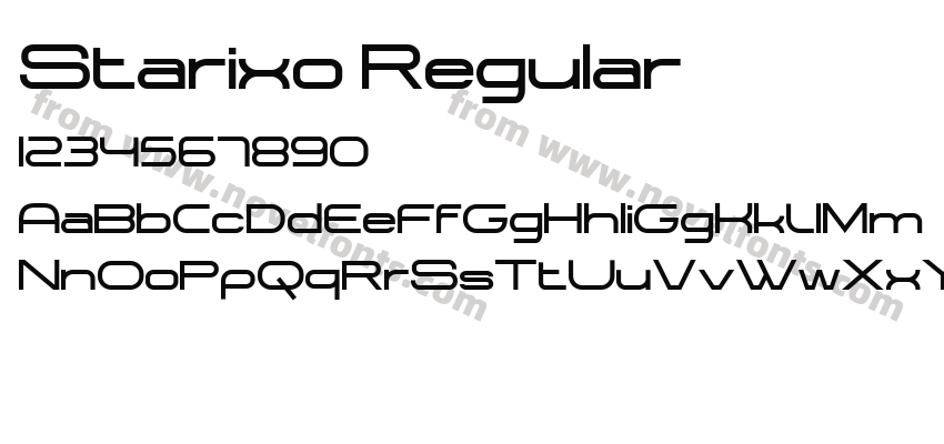 Starixo RegularPreview