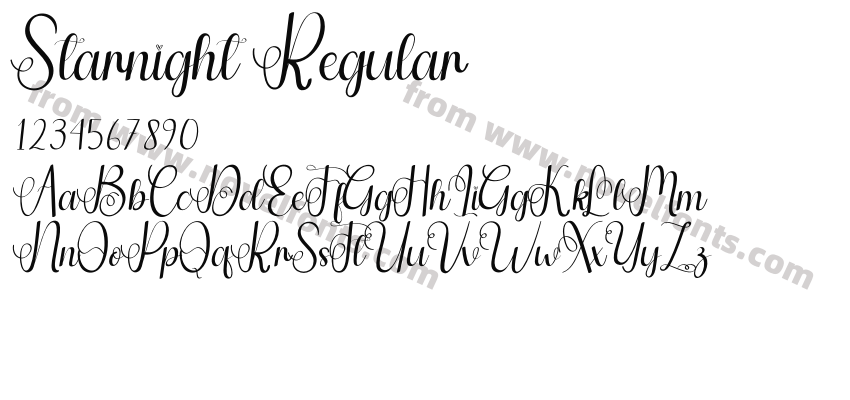 Starnight RegularPreview