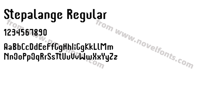 Stepalange RegularPreview