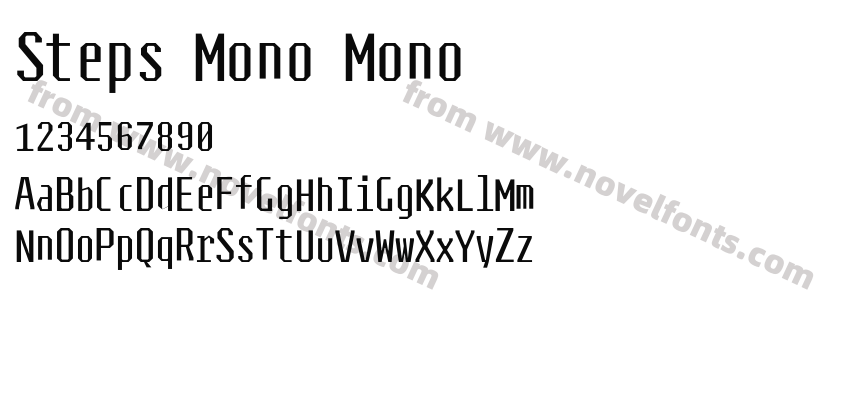 Steps Mono MonoPreview
