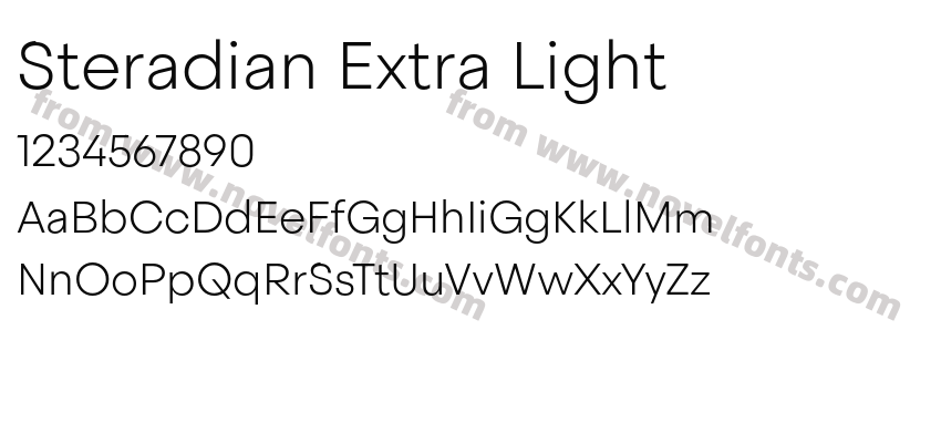 Steradian Extra LightPreview