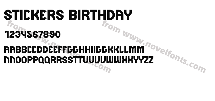 Stickers BirthdayPreview