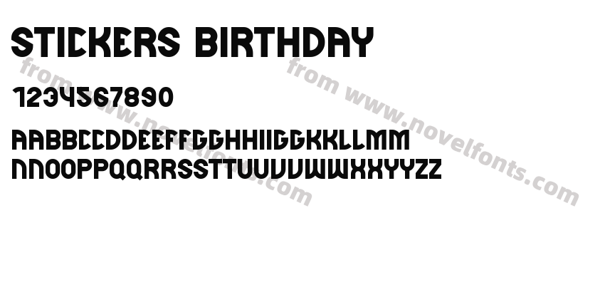Stickers BirthdayPreview