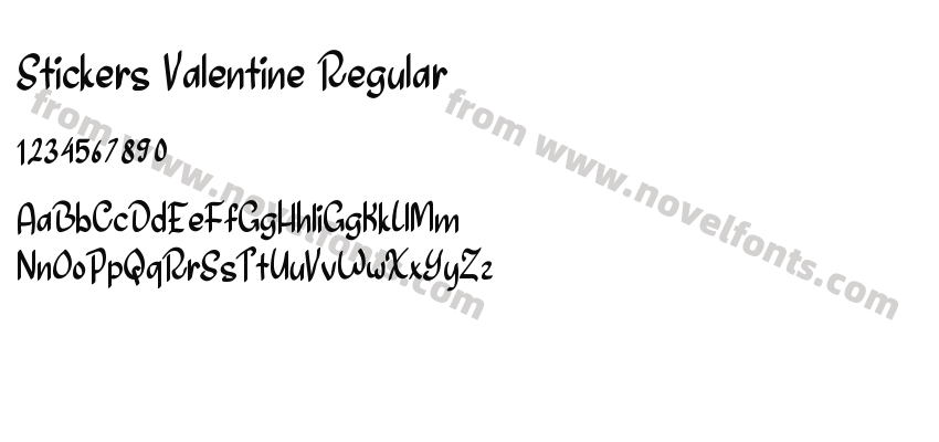 Stickers Valentine RegularPreview