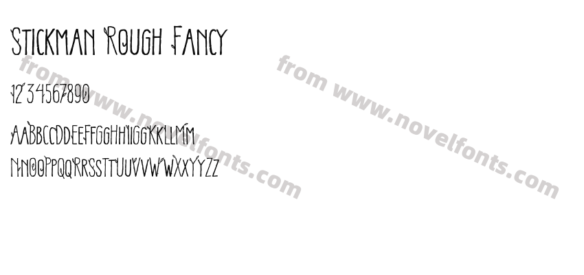 Stickman Rough FancyPreview
