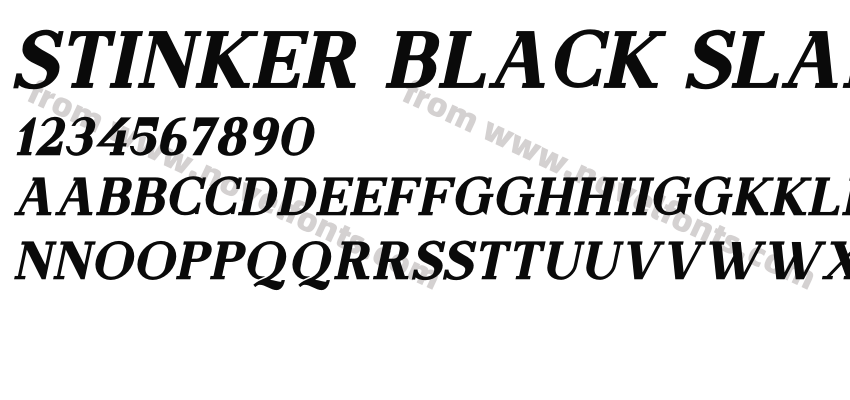 Stinker Black SlantPreview