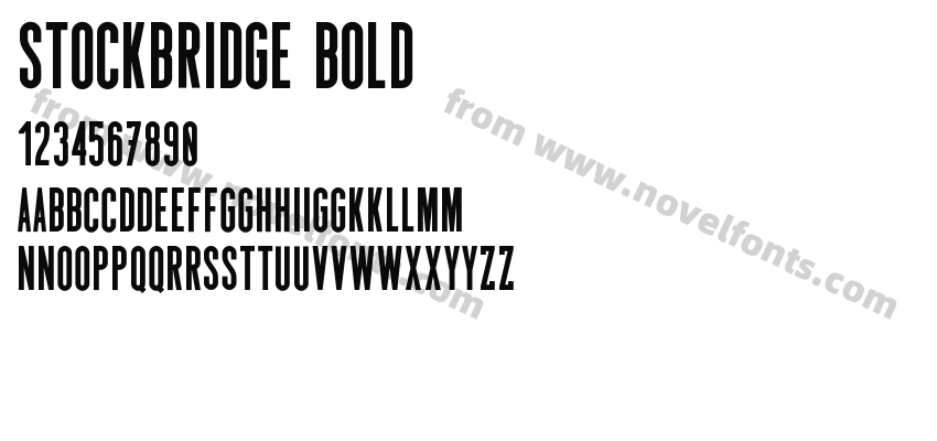 Stockbridge BoldPreview