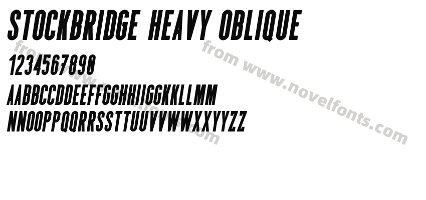 Stockbridge Heavy ObliquePreview