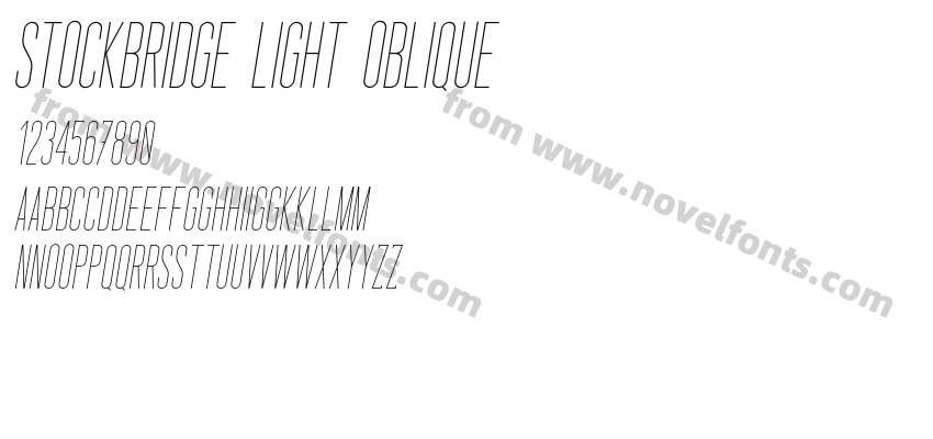 Stockbridge Light ObliquePreview