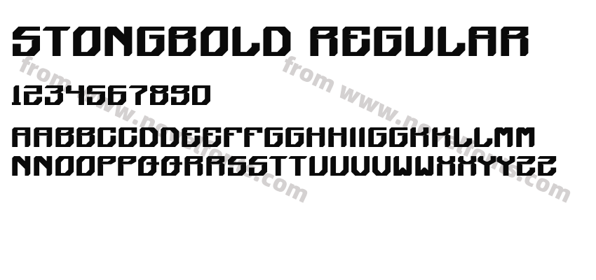 Stongbold RegularPreview