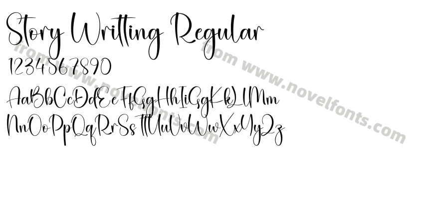 Story Writting RegularPreview