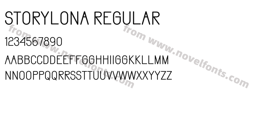 Storylona RegularPreview