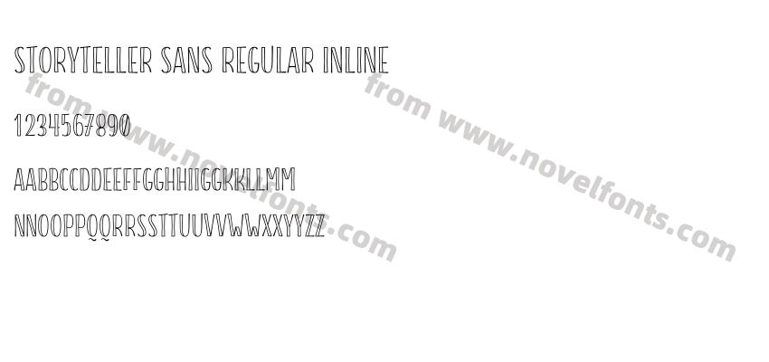 Storyteller Sans Regular InlinePreview