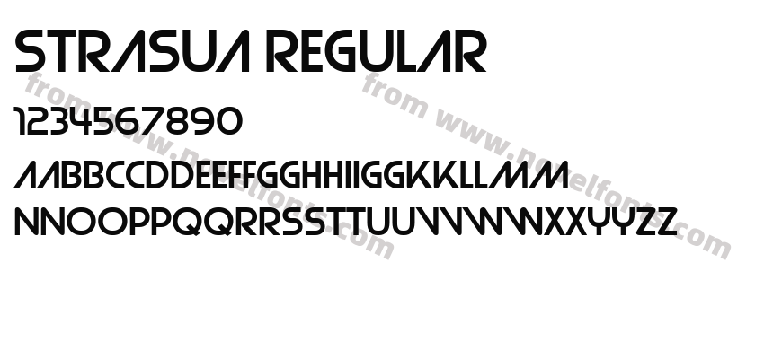 Strasua RegularPreview