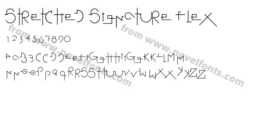 Stretched Signature FlexPreview
