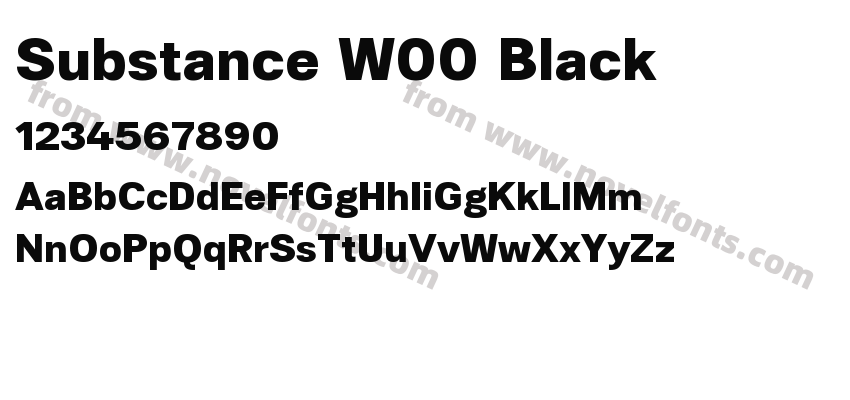 Substance W00 BlackPreview