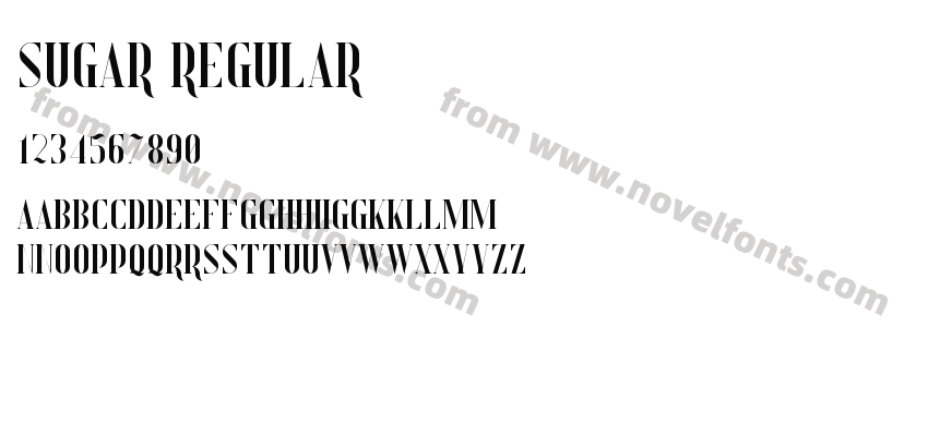 Sugar RegularPreview