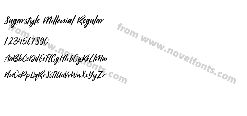 Sugarstyle Millenial RegularPreview